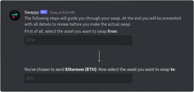 Select your Source and Destination Asset